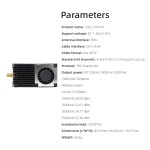 HGLRC 5.8G 5.5W ad alta potenza VTX trasmissione di potenza regolabile fotografia aerea viaggio Drone VTX